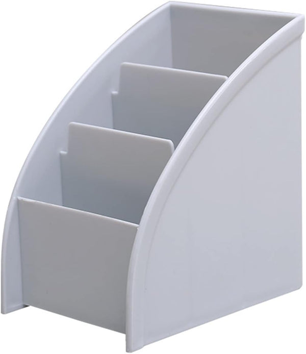 Desk Organizer Trapezoid Creative Tabletop Holder for Remote Control, Study Office Living Room Dresser