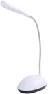 XISAOK Battery Powered LED Desk Lamp 360 Degree Rotation Adjustable Gooseneck Hose Eye