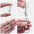 TRYMAG 10 Pack Keychain Magnets, Neodymium Pocket Keychain with Strong Magnetic for Testing Jewelry