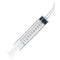 Globe Scientific 159014 Transfer Syringe, 12mL Capacity, Printed Graduations, Pack of 50