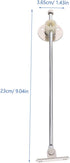 OSALADI Cabinet Support Furniture Rod Round Plate Design for Easy Movable Bedside Connector for Cabinet Doors Elegant