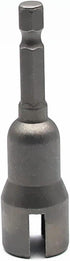 1PCS Power Wing Nut Driver, 1/4 Inch Hex Shank Slot Wing Nut Drill Bit Socket Wrenches Tool for Panel Nuts