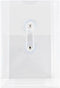 JAM PAPER Plastic Envelopes with Button & String Tie Closure - 4 1/4 x 6 1/4 - Clear - 3/Pack