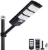 KVSXUIDU 324LED, IP67 commercial Solar outdoor lights, outdoor waterproof street light, equipped with mounting bracket