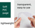 Rikyo 6 Pages-12 (Horizontal-4x6) Acrylic Sign Holder,Table Card Multi-Page Flip Display Sides,T Shape Double-Sided