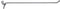 NAHANCO PHH12 Heavy Duty 12" Pegboard Hooks, Pack of 12
