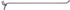 NAHANCO PHH12 Heavy Duty 12" Pegboard Hooks, Pack of 12