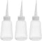 Utoolmart 3pcs Squeeze Bottle 150ml Plastic Glue Oil Bottle Wash Bottles for DIY Tattoo Labeling