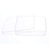 Scicalife 10 Sets Square Petri Dish with Lids, Plastic Material, Container for School Lab Science Experiment