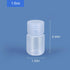 1 oz Wide Mouth Lab Reagent Bottle, Laboratory Grade Chemical Container, Sealed Leak-proof Clear PP Bottle, Pill Bottle, Water Sample Bottle(5 Pcs) by UMETASS
