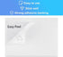 BESTEASY 6" x 9" Clear Packing List Pouches, 100 Pack Blank Shipping Label Envelopes for Safe Paper Shipping
