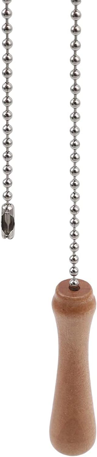 Generic Ceiling Fan Pull Chains Walnut Wooden Pull Chain Extension for Ceiling Light