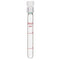 stonylab Glass Test Tube with PTFE Cap - Thicken Borosilicate Glass Reusable Graduated Pressure Resistant Tubes
