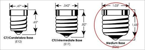 3090 (Pack 4) 40T10/CL 40 T10 120V (E26) Bulbs Creative Hobbies of - Watt Clear Tubular - - Medium Base - Incandescent