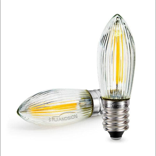 Ruiandsion E10 LED Bulb 0.5W Chandelier Pendant Night Light Freezer 14-55V Low