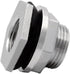 Beduan 1" Female Bulkhead Water Tank Connector Stainless Steel Thru-bulk Fitting