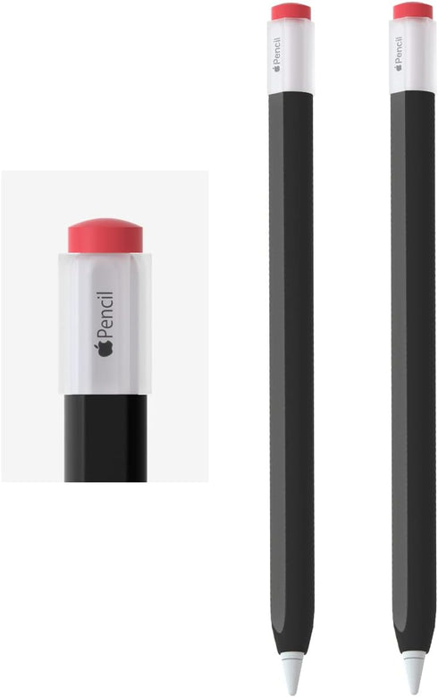 AFOOYO 2 Pack Silicone Pencil Case Compatible with Apple Pencil 2nd Generation Only,Case