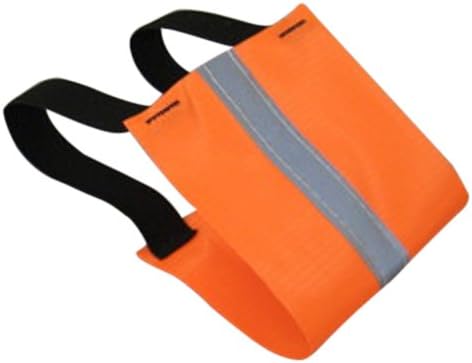 Safety Flag ABR-3 Fluorescent Reflective Armbands, Orange