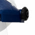 Single Crown Safety Face Shield with Clear Tint Polycarbonate Window and Pin-Lock Headgear