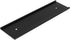 ExcelMark 2" x 8" Aluminum Wall Mounted Name Plate Holder - Black Office Business Door Sign Holder - Wall or Door