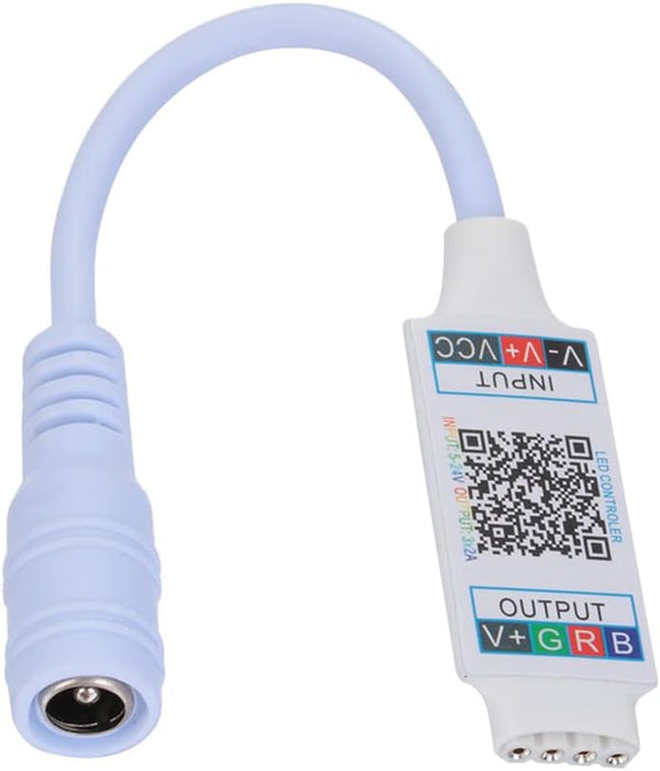 Generic Mini Bluetooth RGB Controller DC 5V-24V 6A for 3528 5050 COB LED