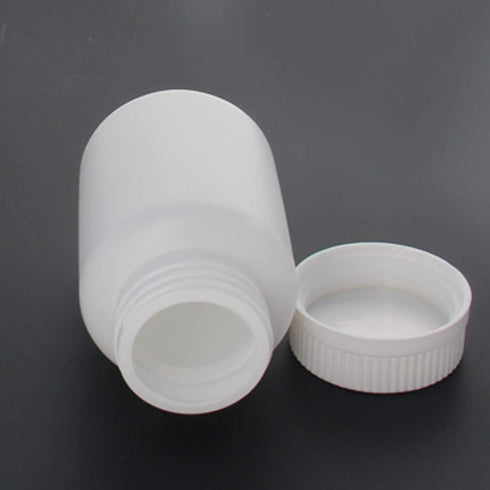 Othmro 5pcs 51ml/1.72oz PE Plastic Lab Chemical Reagent Bottles, Wide Mouth Round Sample Liquid Storage Containers with