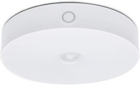 Magnetic LED Night Lamp with PIR Motion Sensor - USB Rechargeable Warm White Light for Cabinets & Bedside