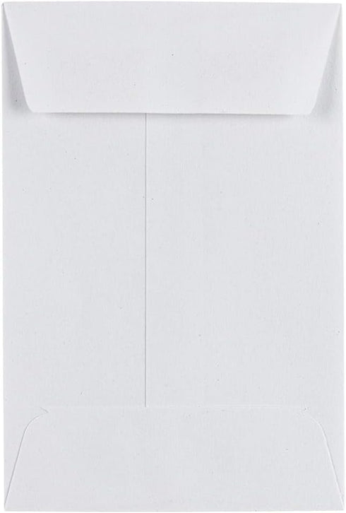 LUXPaper #4 Coin Envelopes | 3'' x 4 1/2'' | Bright White | 250 Qty