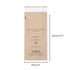 100 Self-Sealing Cleaning Pouches, Dry Heat Autoclave Kraft Paper Cleaning Bags for Dentist Tools and Nail Art Supplies (75mm x 150mm)
