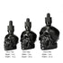 Tvoip Glass Dropper Bottle 2OZ/60ML Skull Shape Bottle for Halloween, E Liquid, Essential Oil with Pipette