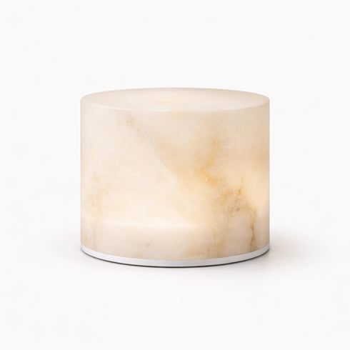 Aimery Natural Spanish Marble Night Light, Tap Control LED Stone Lamp, 3
