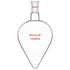 stonylab Recovery Flask, Heavy Wall Single Neck Borosilicate Glass Rotary Evaporator Flask, 1000 ml, Pear-Shaped