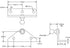 Angled Lift Support Bracket Outside Mount, Zinc Plated 10 Gauge Steel, Gas Shock Mounting