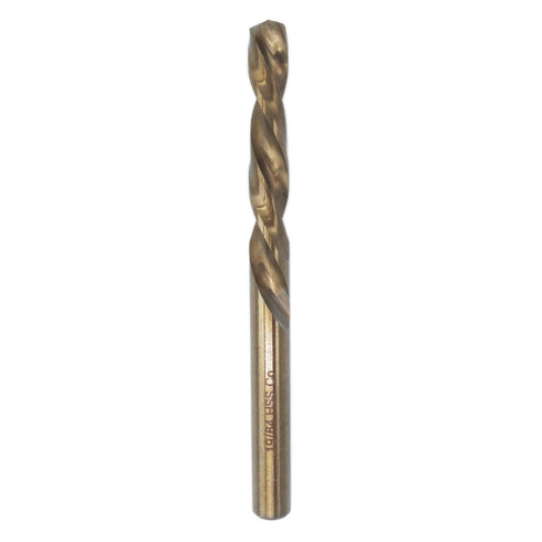 19/64-Inch Cobalt Steel M35 Left Hand Drill Bit, Pack of 3 for Removing Damaged Bolts and Screws
