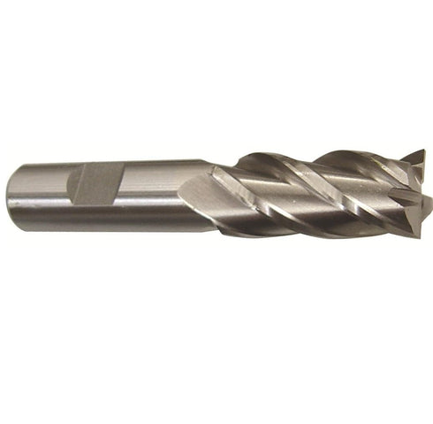 Drill America DWC11MM-4FSE 11.00mm High Speed Steel 4 Flute End Mill, DWC Series