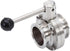 RXDNOZNNK 3/4" 1" 1-1/4" 2 304 Beer(45mm 64) Tri Clamp Valve Stainless Steel For Dairy Product Homebrewed Ferrule