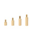 300pcs M2 Brass Standoff Kit - Hex Column Spacer Screw Assortment with Box