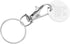 COHEALI 1piece Shopping Cart Keychain Token Key for Grocery Trolleys Convenient Quarter