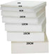 Zanotva Sheet,Custom(2" 59"x14") Square Upholstery High Density Foam White Seat Cushion Replacement for Sofa Couch