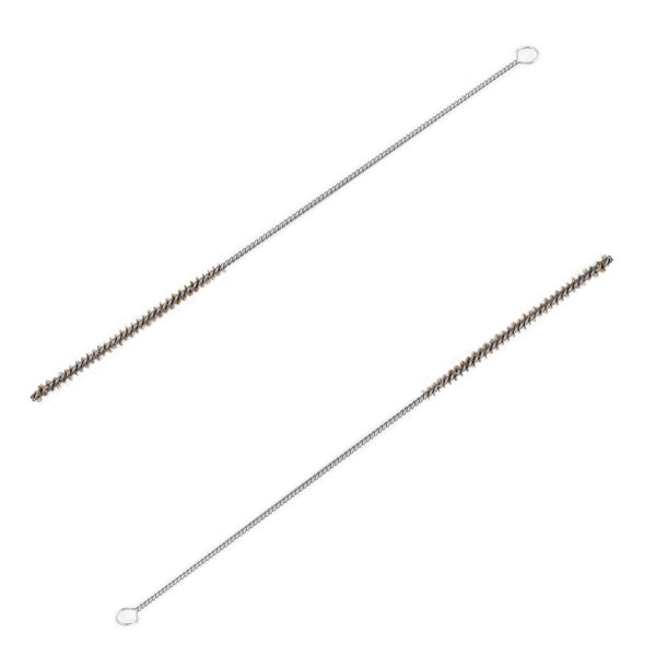 Utoolmart Copper Wire Cleaning Brush, Spiral Power Tube Brush, 0.2-inch Diameter, 12-inch Length, 2pcs