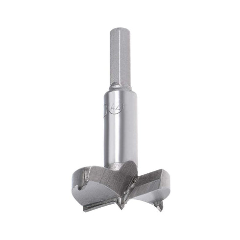 Woodworking Hole Opener Drill Bit, 42mm Forstner Tungsten Carbide Wood Hole Saw for Boring