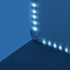 LED Connector, 10pcs L-Boards and 20pcs 4-pin Connection Clips for 4-pin Multi-Color 10mm LED Strip Lights