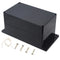 Zulkit Junction Box ABS Plastic Dustproof Waterproof IP65 Electrical Project Enclosure, Pack of 1