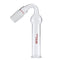 Glass Drying Tube Adapter, 75 Degree Bent Lab Drying Tubes with 19/22 Standard Taper Joint