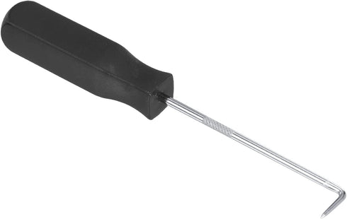 PATIKIL O-Ring 90 Degree Pick 142mm, Oil Seal Gasket Precision Screwdriver Puller Removal Tool, Black