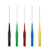 25pcs Test Lead Kit, 4mm Banana Plug to Alligator Clip Test Probes, Back Probe Kit for Multimeter Automotive Testing