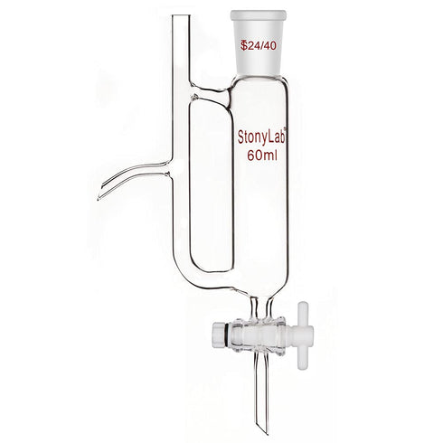 stonylab Water Oil Receiver Separator with 24/40 Lab Supply, 60 ml