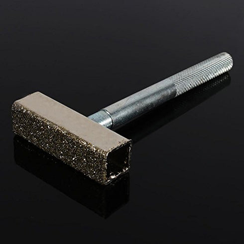 Diamond Grinding Disc Heavy Duty Diamond Coated Head Wheel Dresser Bench Grinder Correct Dressing Tool Secure Grip Handle 45 * 100mm