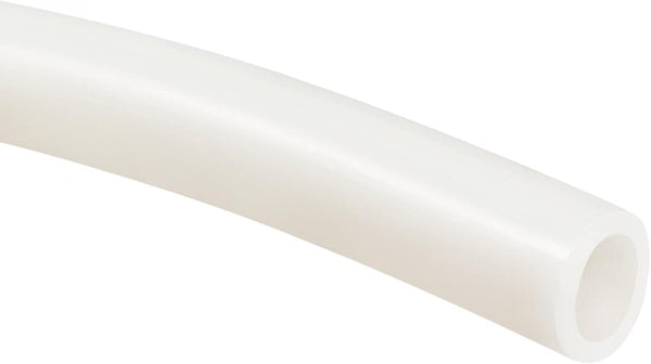 uxcell Silicone Tube, 17mm ID x 22mm OD, 3.3' Flexible Silicone Rubber Tubing, White for Pump Transfer
