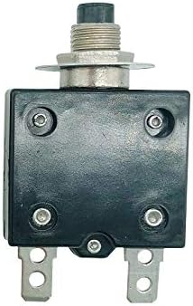 125-250V AC 35A Circuit Breaker, Push Button, Thermal Overload Protector, Manual Reset L1 Series